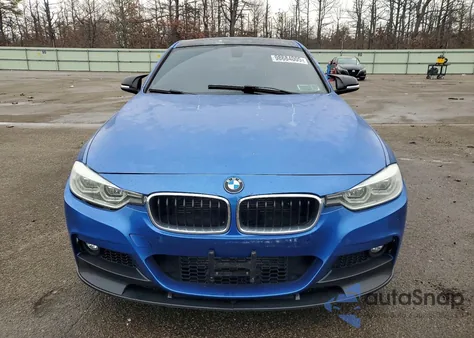 2016 BMW 328 Xi Sulev z USA, uszkodzony, nr VIN WBA8E3G53GNU38593